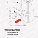 Rammer E65, E66, E66N, E66N Tunnel, S55, Sandvik BR2266 Tool Retaining Pin