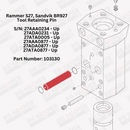Rammer S27, Sandvik BR927 Tool Retaining Pin