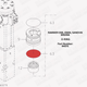 Rammer E66, E66N, Sandvik BR2266 O-Ring