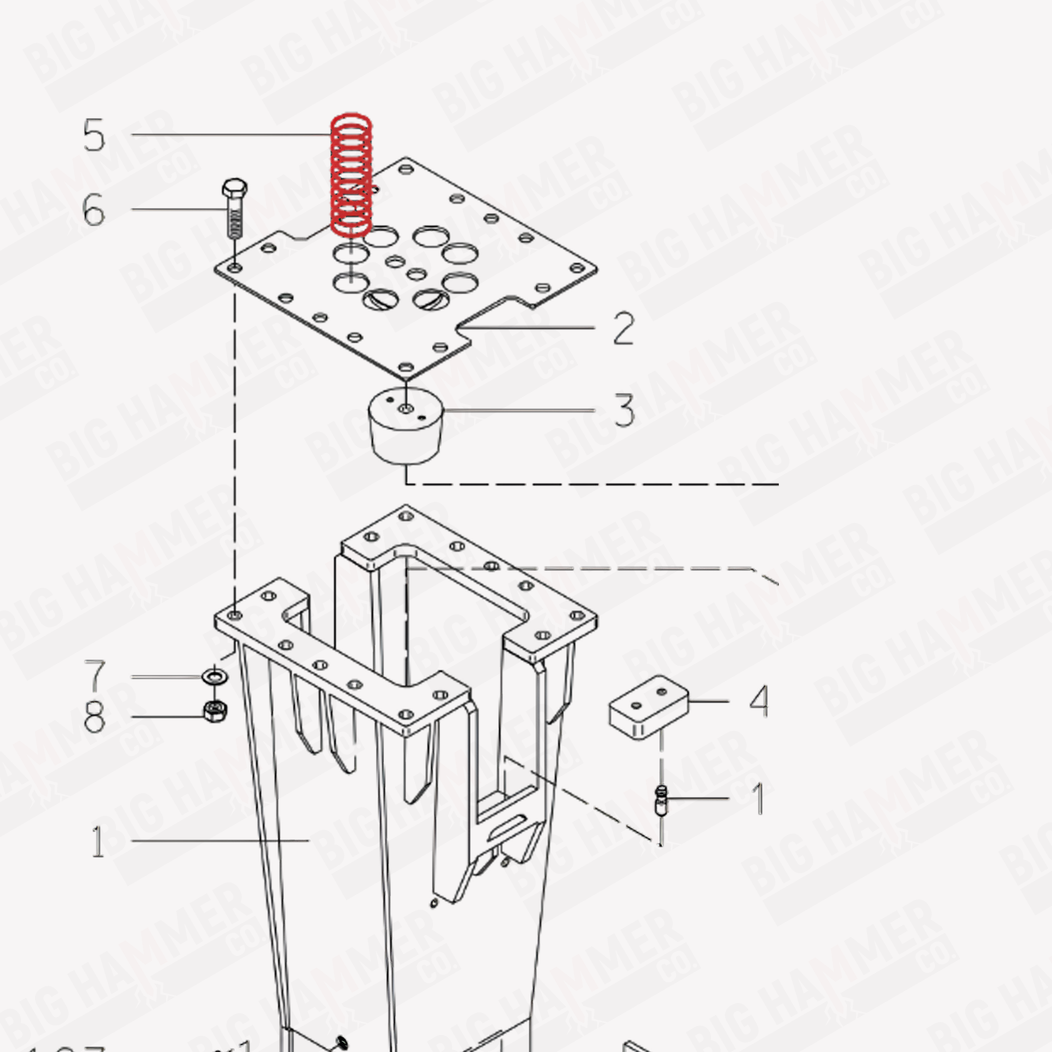 Rammer E66 Spring