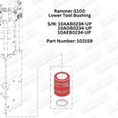 Rammer G100 Lower Bushing