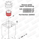 Rammer G100 Upper Bushing