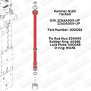 Rammer G120 Side Bolt Complete