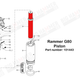 Rammer G80 Piston