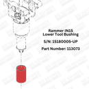 Rammer IN15 Lower Bushing