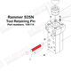 Rammer S25N, Sandvik BR825 Tool Retaining Pin