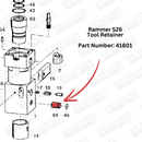 Rammer S26 Tool Retainer