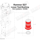 Rammer S27, Sandvik BR927 Lower Bushing