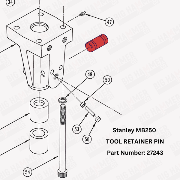 Stanley MB250 Tool Retainer Pin