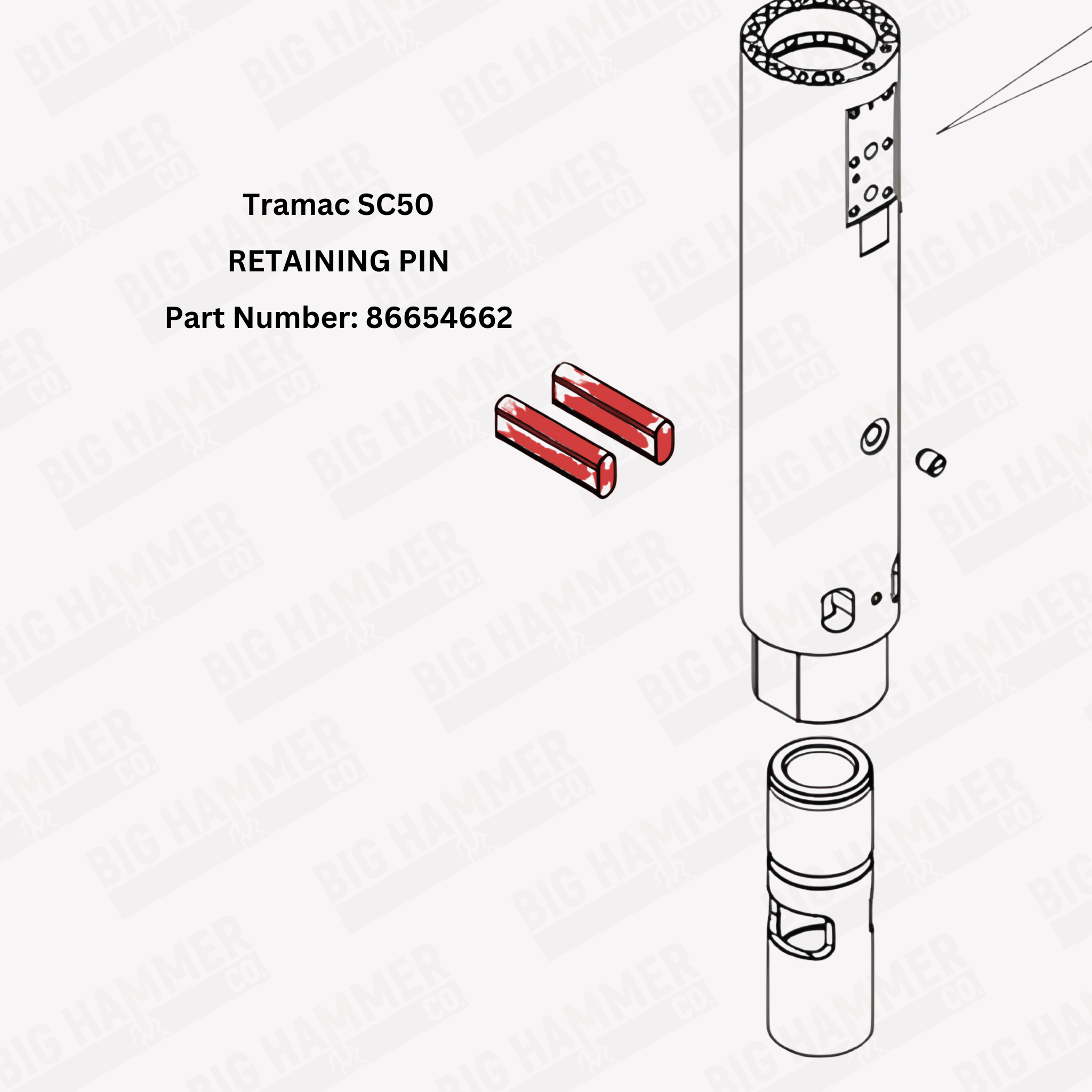 Tramac SC50 Tool Retainer