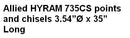 Allied HYRAM735CS Point and Chisel