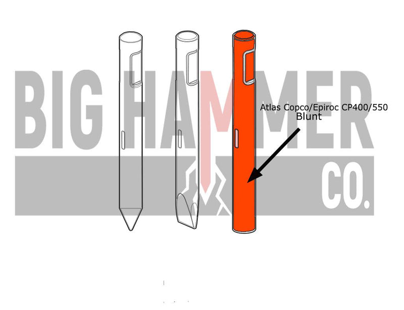 Atlas Copco/Epiroc CP400/550, points and chisels