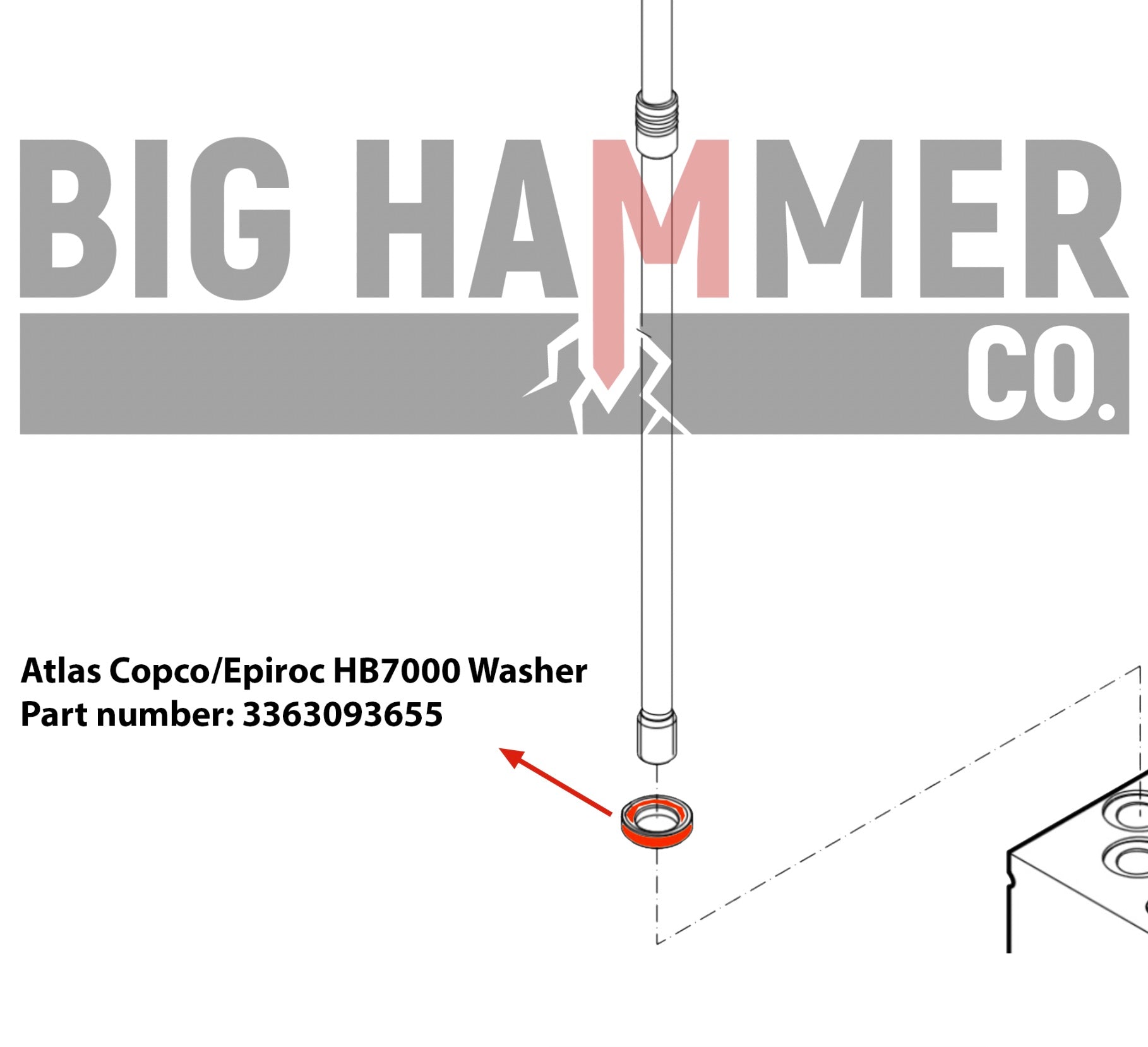 Atlas Copco/Epiroc HB7000 Washer