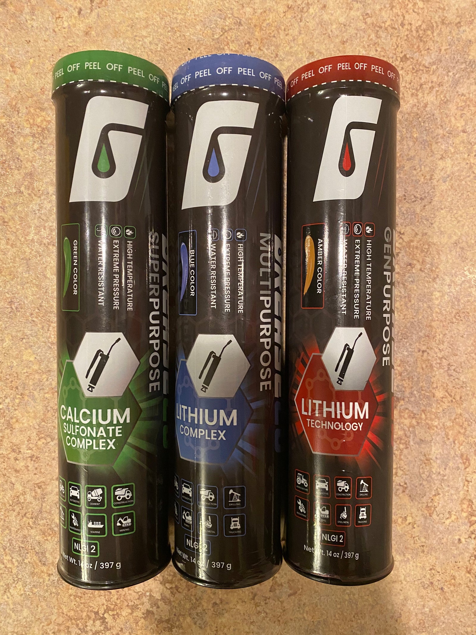 Hydraulic Hammer Grease (Various Sizes)