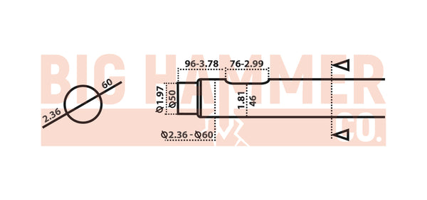 IPC Huskie HH300, HH300-2 points and chisels