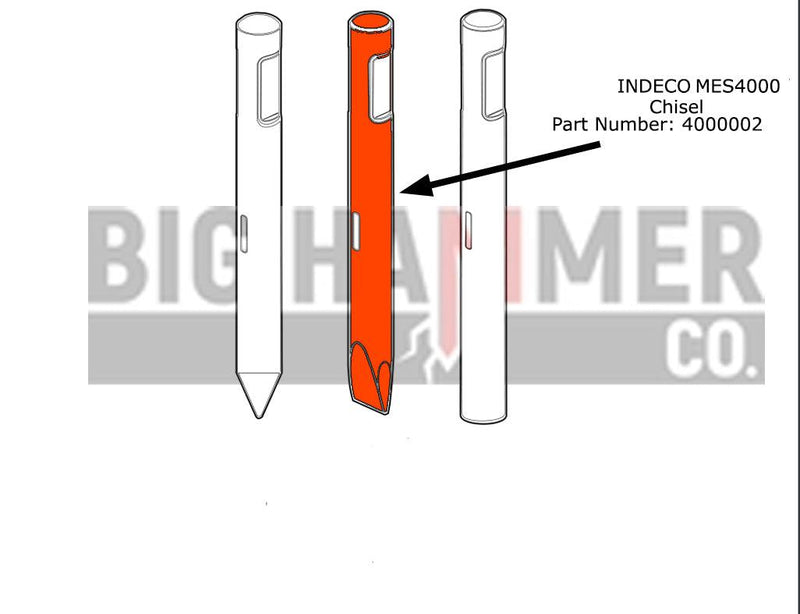 Indeco MES4000 Chisel