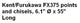 Kent/Furukawa FX375 Point and Chisel