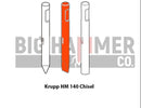 Krupp HM140 Point and Chisel