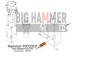 Rammer PICCOLO Tool Retaining Pin